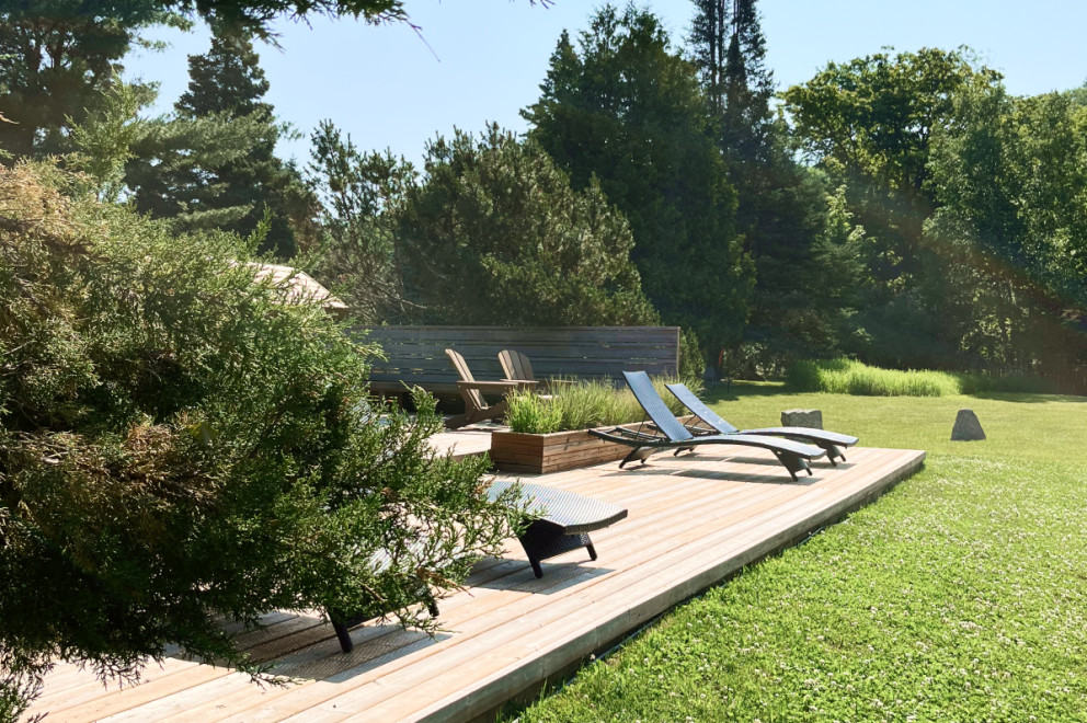 Sitting area outside