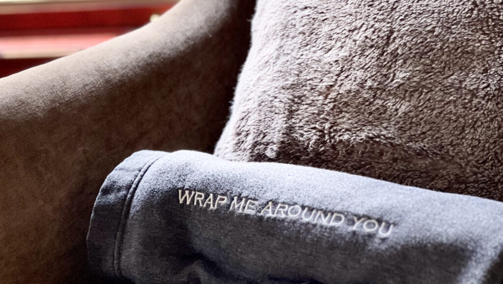 Close up of suite towel