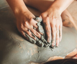 Message being given using mud